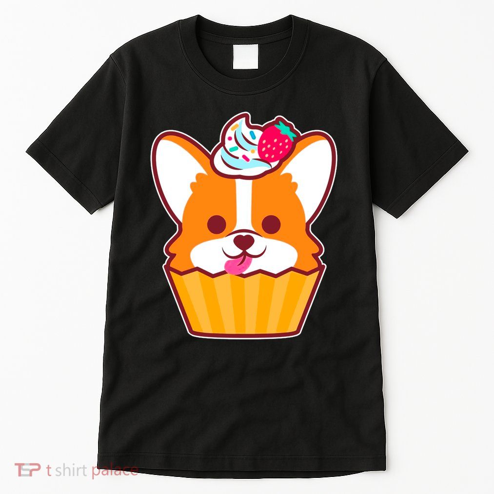 Corgi Cupcake Kawii Tall T-Shirt