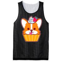 Corgi Cupcake Kawii Mesh Reversible Basketball Jersey Tank