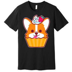 Corgi Cupcake Kawii Premium T-Shirt