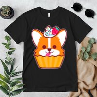 Corgi Cupcake Kawii Premium T-Shirt