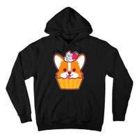 Corgi Cupcake Kawii Tall Hoodie