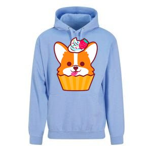 Corgi Cupcake Kawii Unisex Surf Hoodie