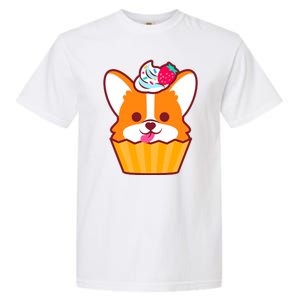 Corgi Cupcake Kawii Garment-Dyed Heavyweight T-Shirt