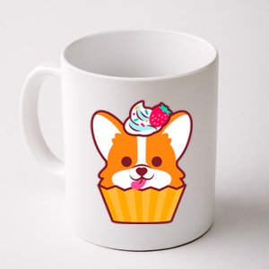 Corgi Cupcake Kawii Coffee Mug