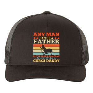 Corgi Father Yupoong Adult 5-Panel Trucker Hat