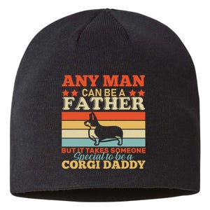 Corgi Father Sustainable Beanie