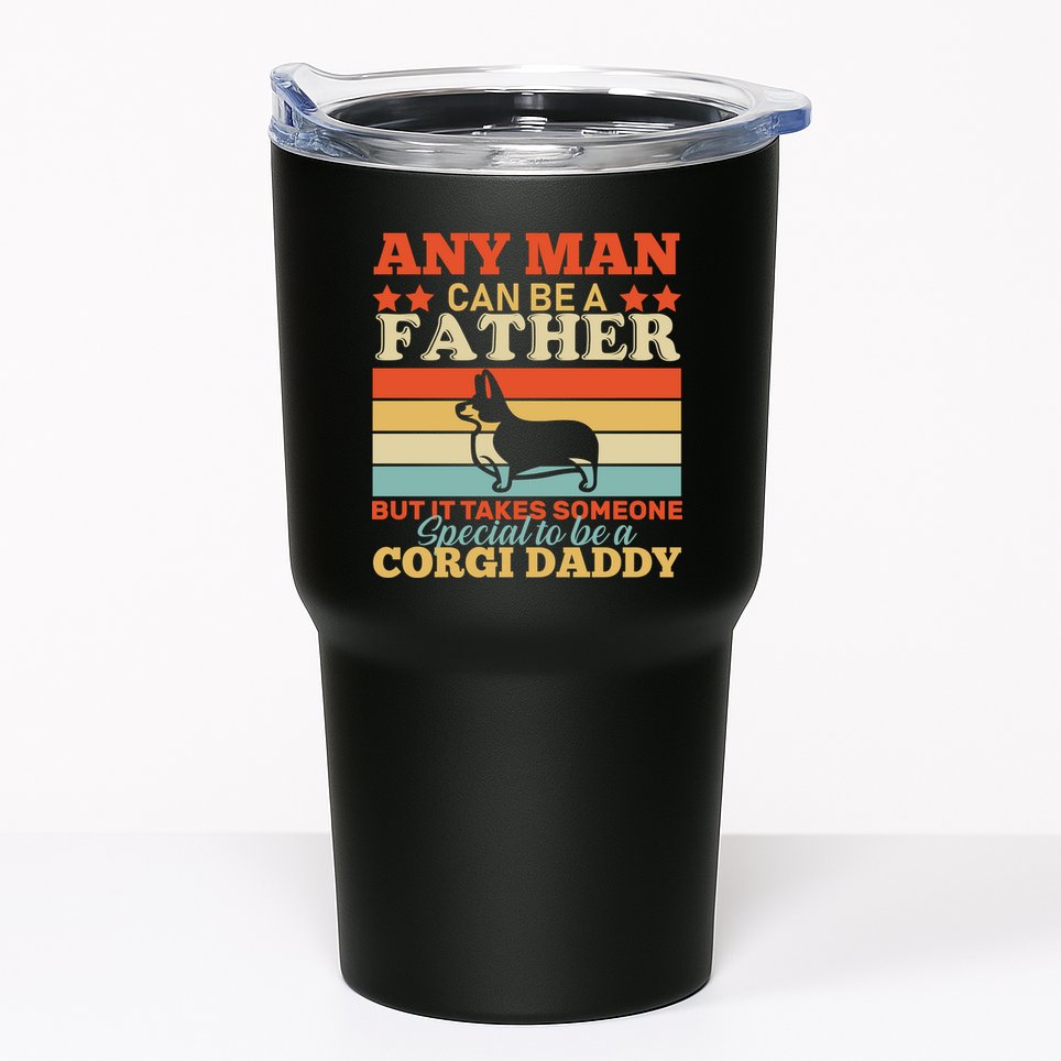 Corgi Father Tumbler