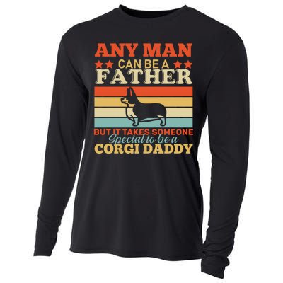 Corgi Father Cooling Performance Long Sleeve Crew