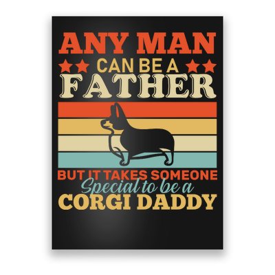 Corgi Father Poster