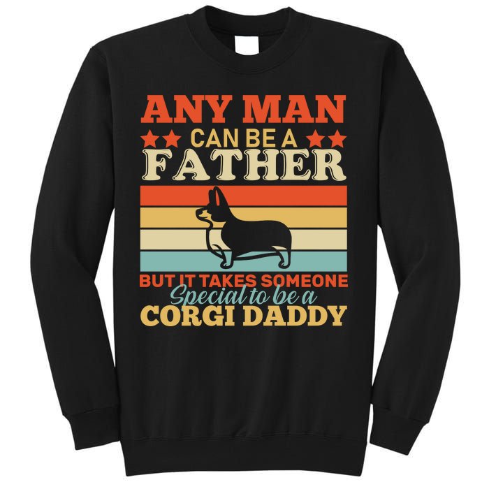 Corgi Father Tall Sweatshirt