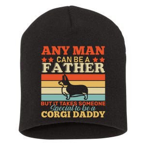 Corgi Father Short Acrylic Beanie