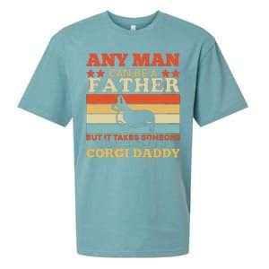 Corgi Father Sueded Cloud Jersey T-Shirt