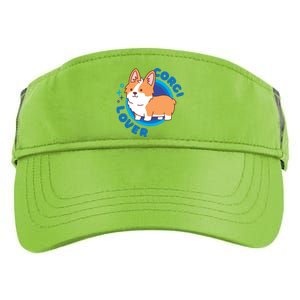 Corgi Lover Adult Drive Performance Visor