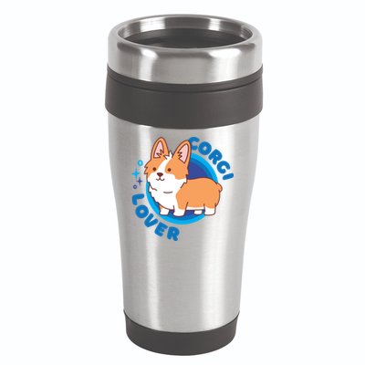 Corgi Lover 16oz Travel Tumbler