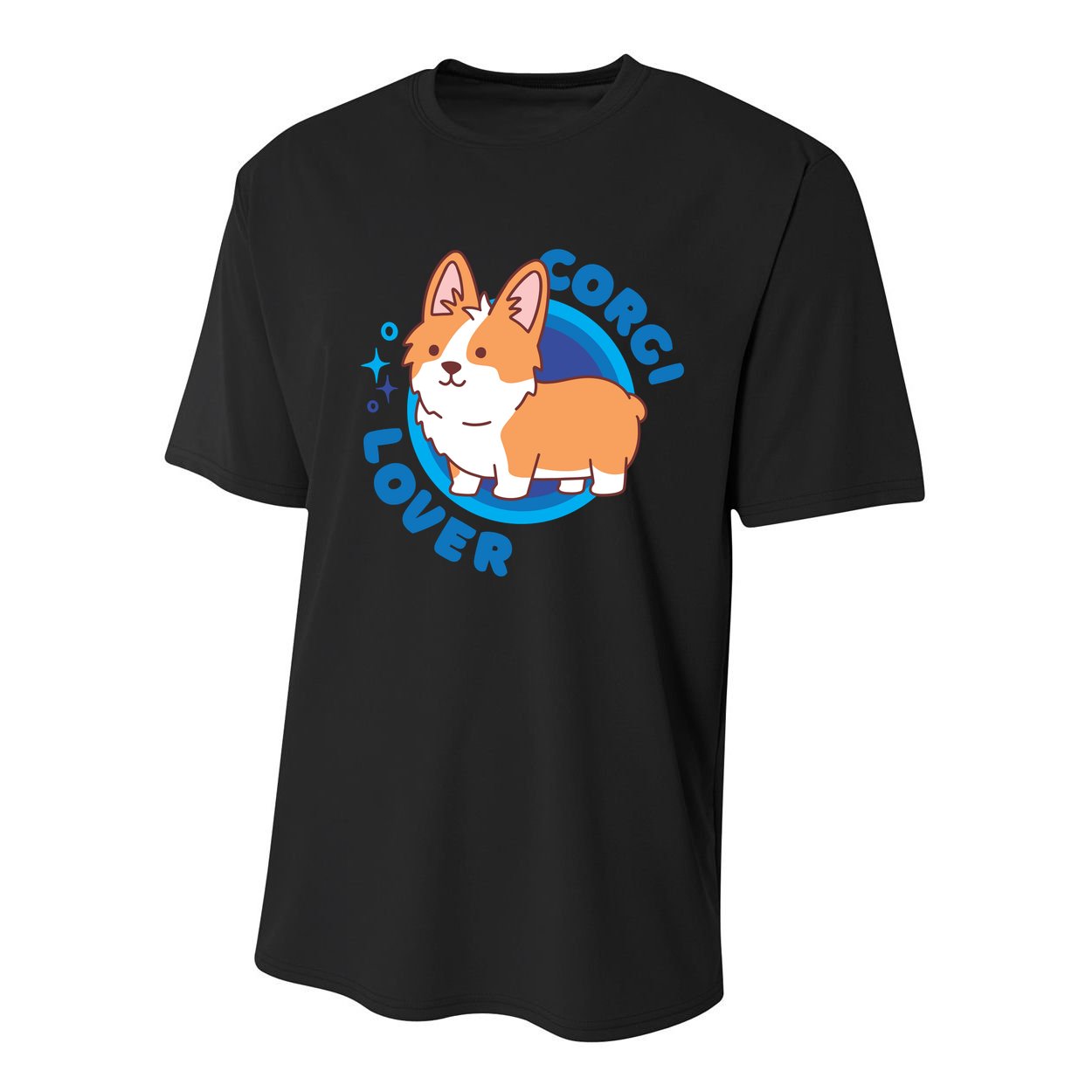 Corgi Lover Youth Performance Sprint T-Shirt