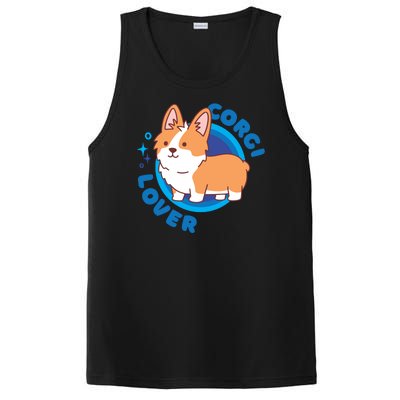 Corgi Lover PosiCharge Competitor Tank