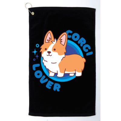 Corgi Lover Platinum Collection Golf Towel