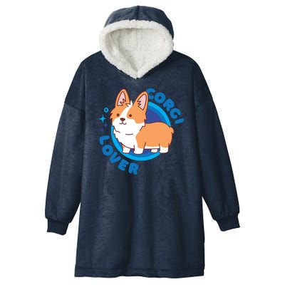 Corgi Lover Hooded Wearable Blanket