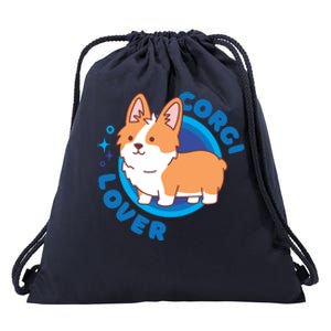 Corgi Lover Drawstring Bag