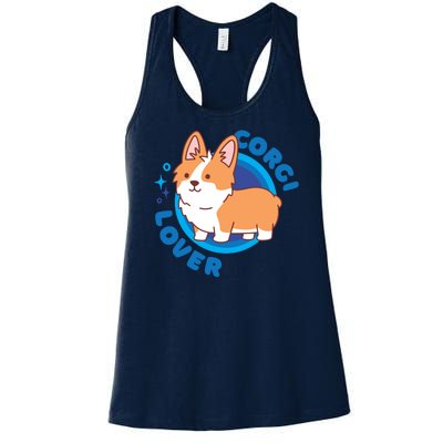 Corgi Lover Women's Racerback Tank