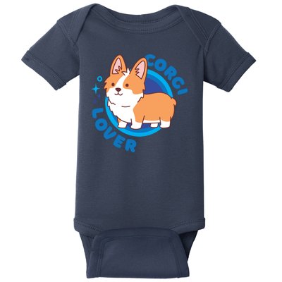 Corgi Lover Baby Bodysuit