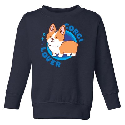 Corgi Lover Toddler Sweatshirt