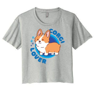 Corgi Lover Women's Crop Top Tee