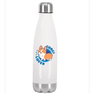 Corgi Lover Stainless Steel Insulated Water Bottle