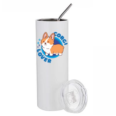 Corgi Lover Stainless Steel Tumbler