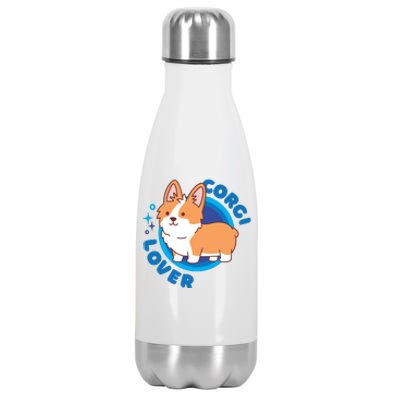 Corgi Lover Stainless Steel Insulated Water Bottle