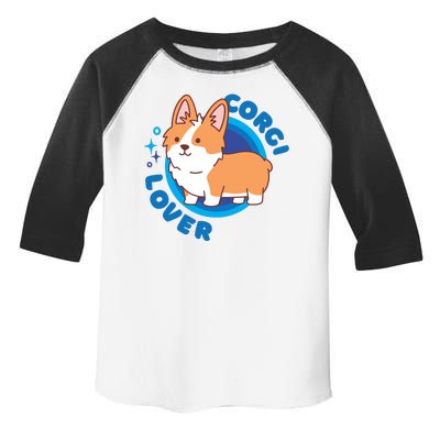 Corgi Lover Toddler Fine Jersey T-Shirt