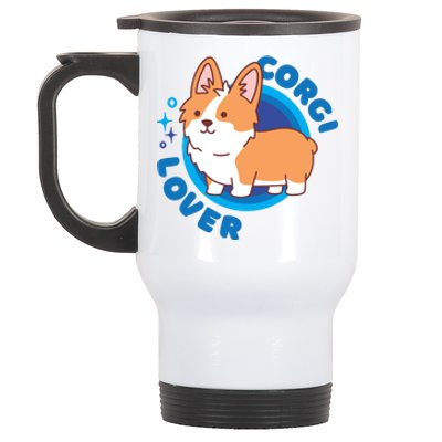 Corgi Lover Stainless Steel Travel Mug