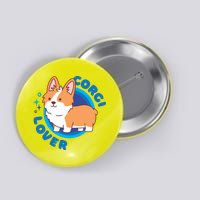Corgi Lover Button