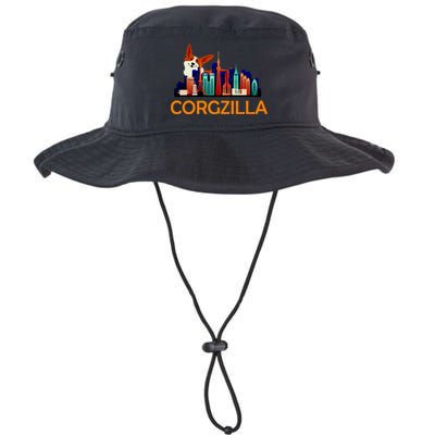 Corgzilla Funny Corgi Dog Bucket Hat