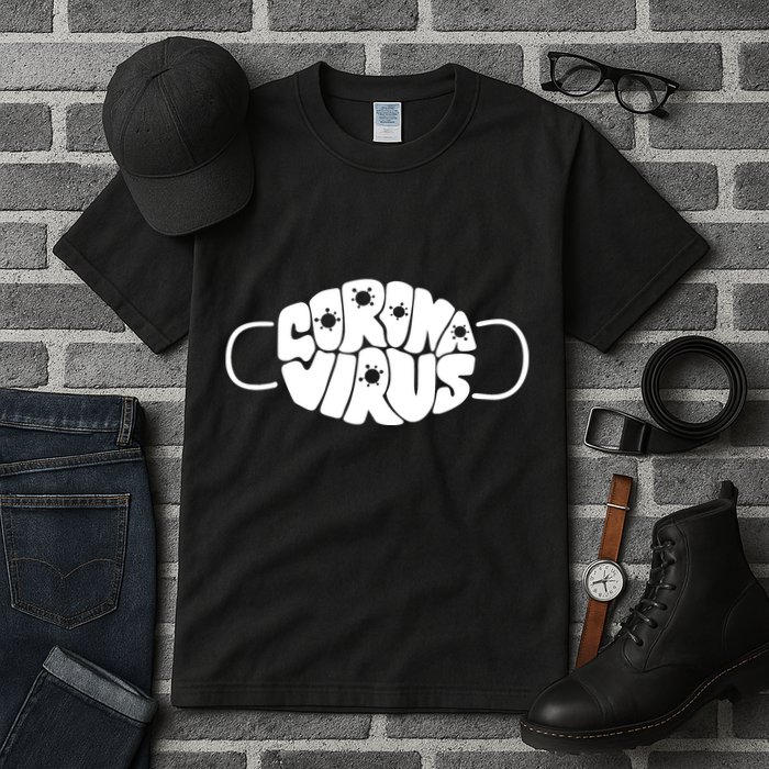 Corona Virus Face Mask Tall T-Shirt