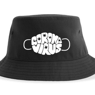 Corona Virus Face Mask Sustainable Bucket Hat