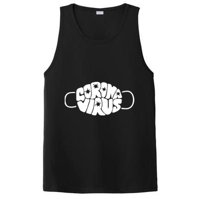 Corona Virus Face Mask PosiCharge Competitor Tank