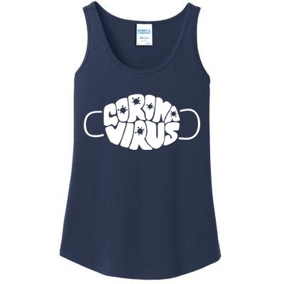 Corona Virus Face Mask Ladies Essential Tank