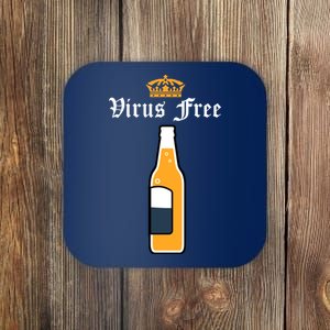 Corona Virus Free Coaster