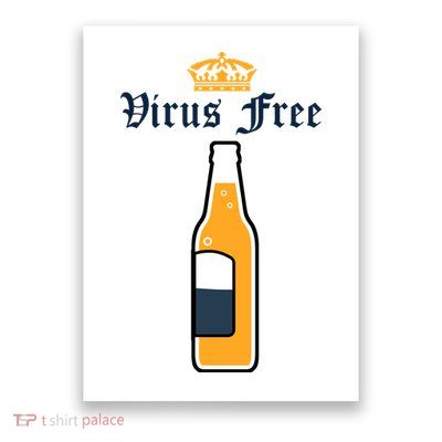 Corona Virus Free Poster