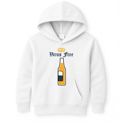 Corona Virus Free Kids Hoodie