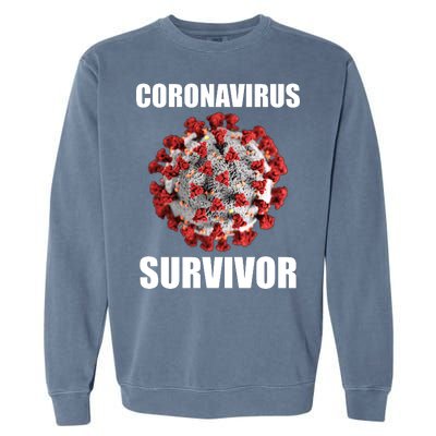 Coronapocalpse Survivor Garment-Dyed Sweatshirt