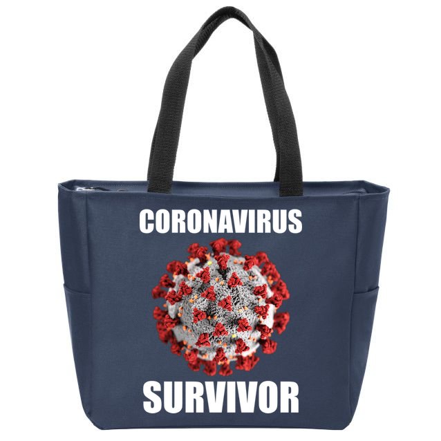 Coronapocalpse Survivor Zip Tote Bag