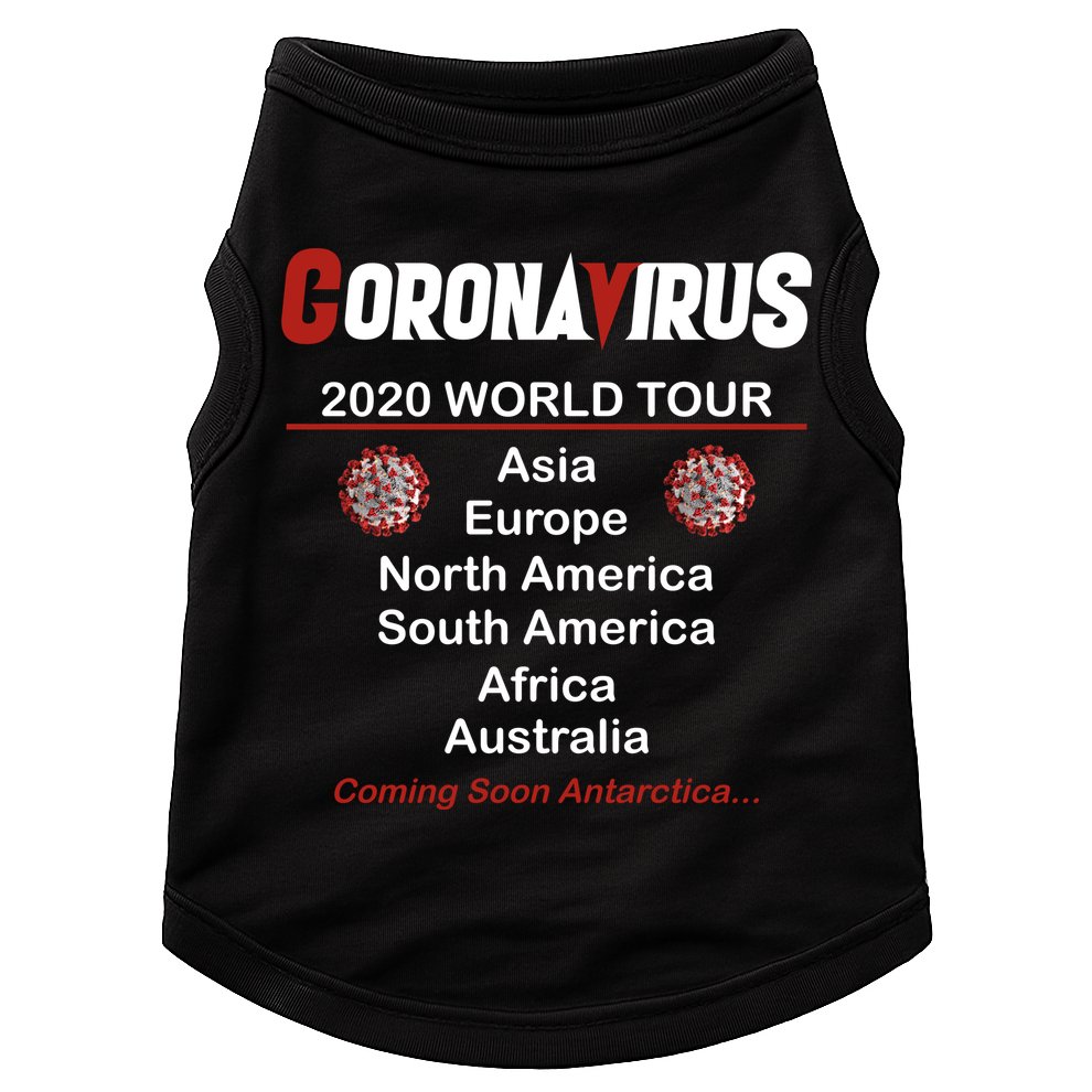 Coronavirus 2020 World Tour Doggie Tank