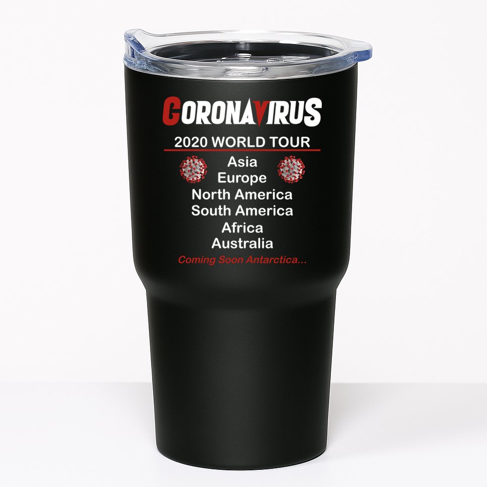 Coronavirus 2020 World Tour Tumbler