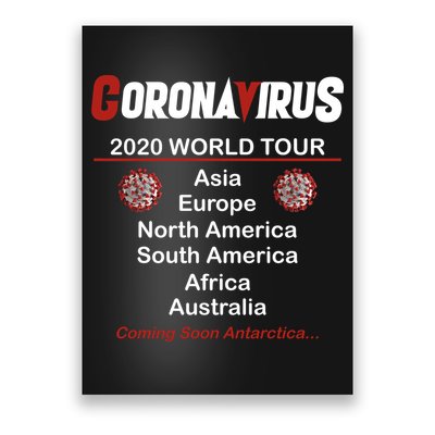 Coronavirus 2020 World Tour Poster