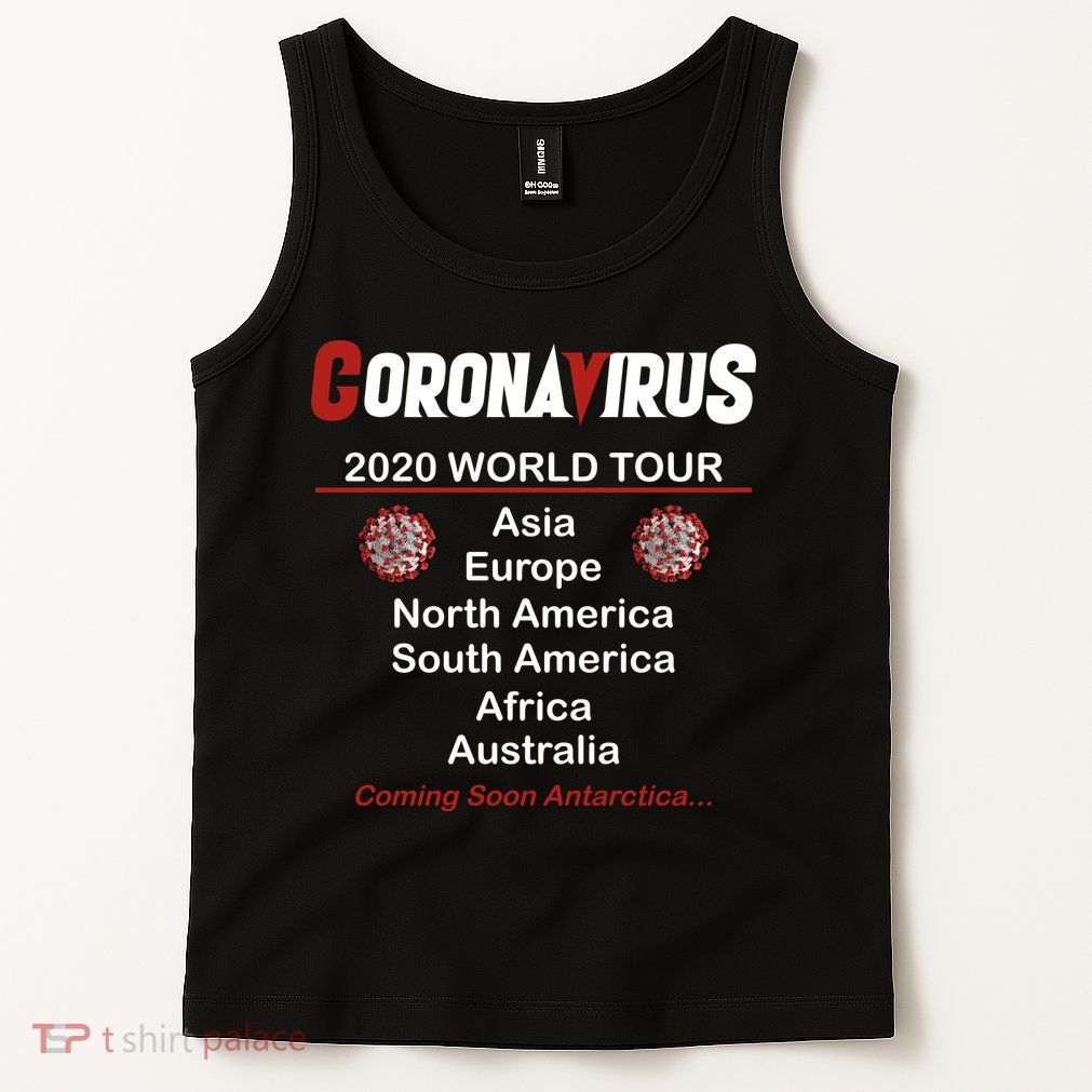 Coronavirus 2020 World Tour Tank Top