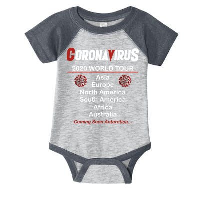 Coronavirus 2020 World Tour Infant Baby Jersey Bodysuit