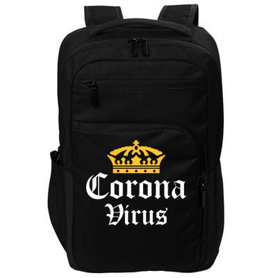 CoronaVirus Crown Logo Impact Tech Backpack