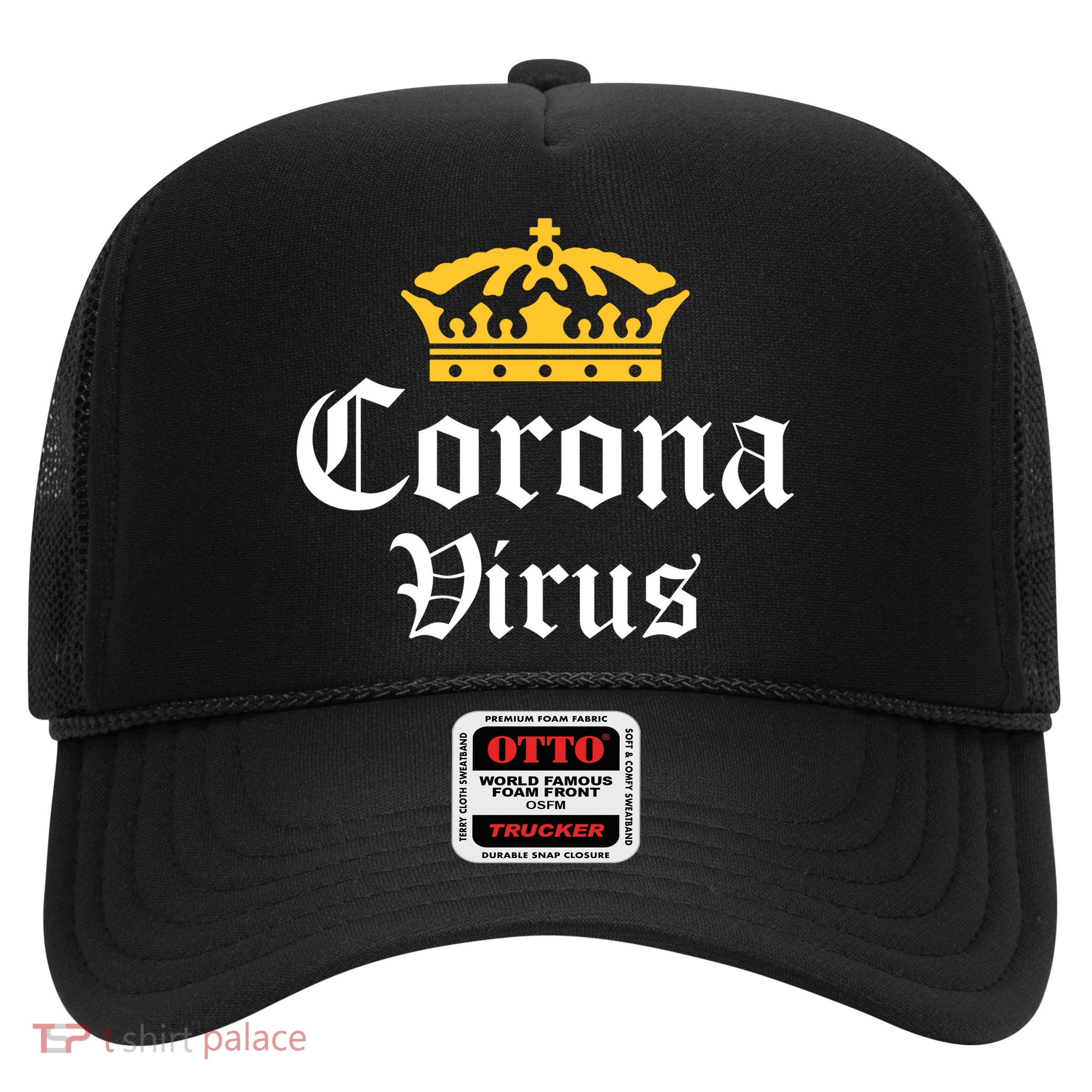 CoronaVirus Crown Logo Trucker Hat